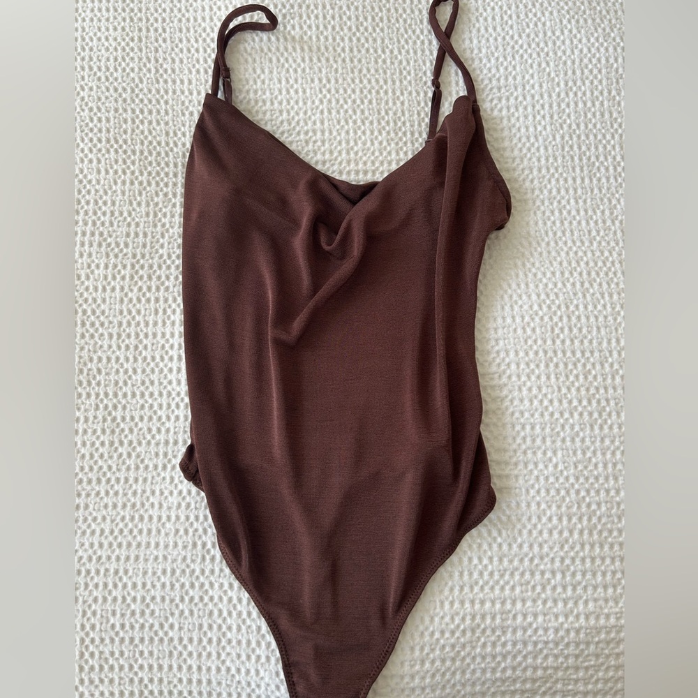 Free People brown bodysuit
